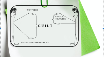 Guilt…not our friend