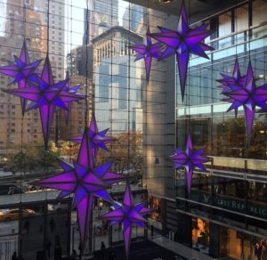 Stars in Columbus Circle Atrium